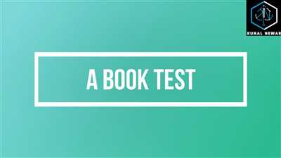 Book Test